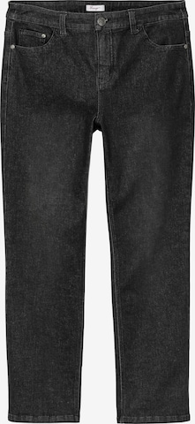 SHEEGO Regular Jeans in Black: front