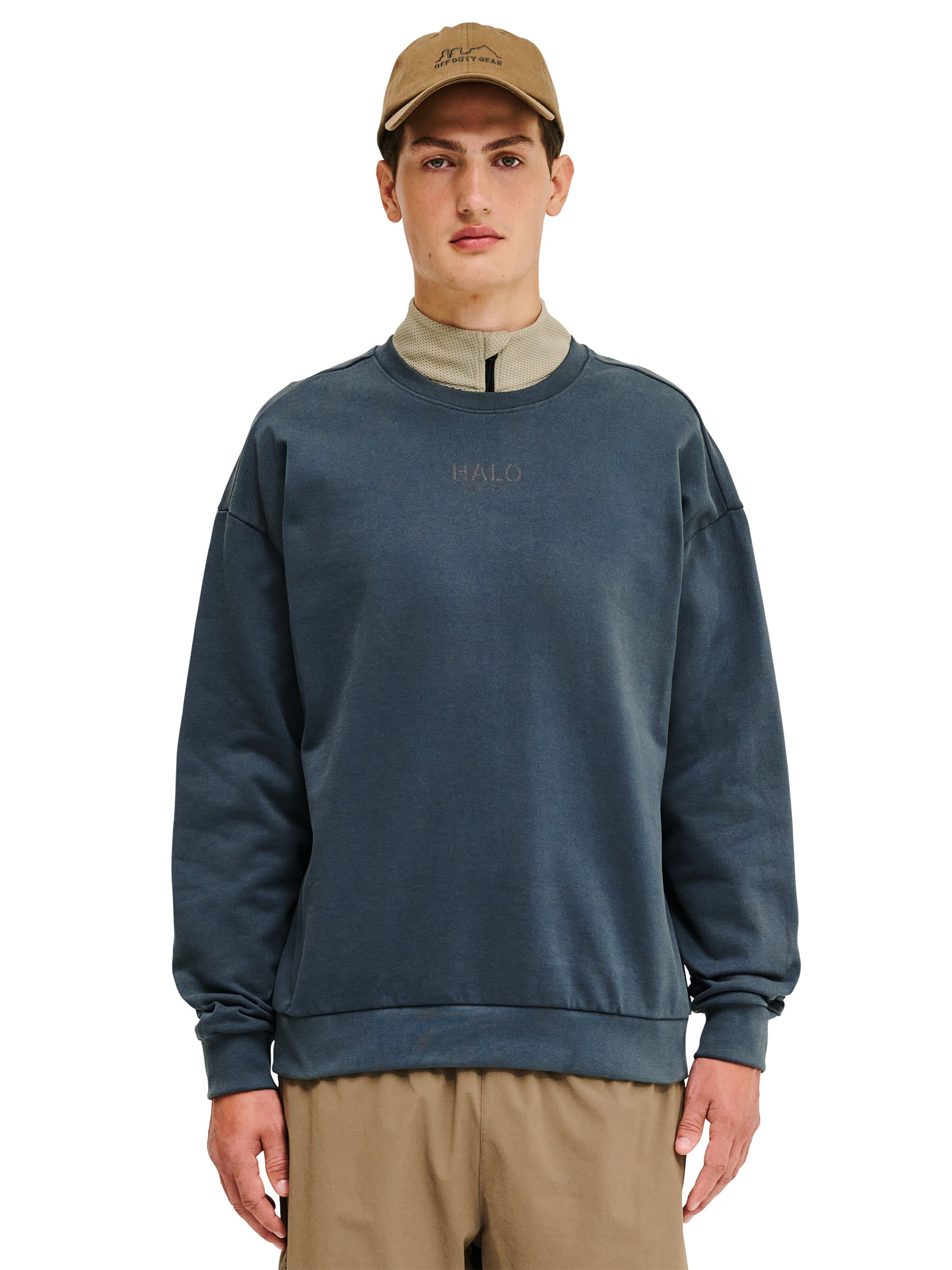 HALO Sweatshirt in Blauw: voorkant