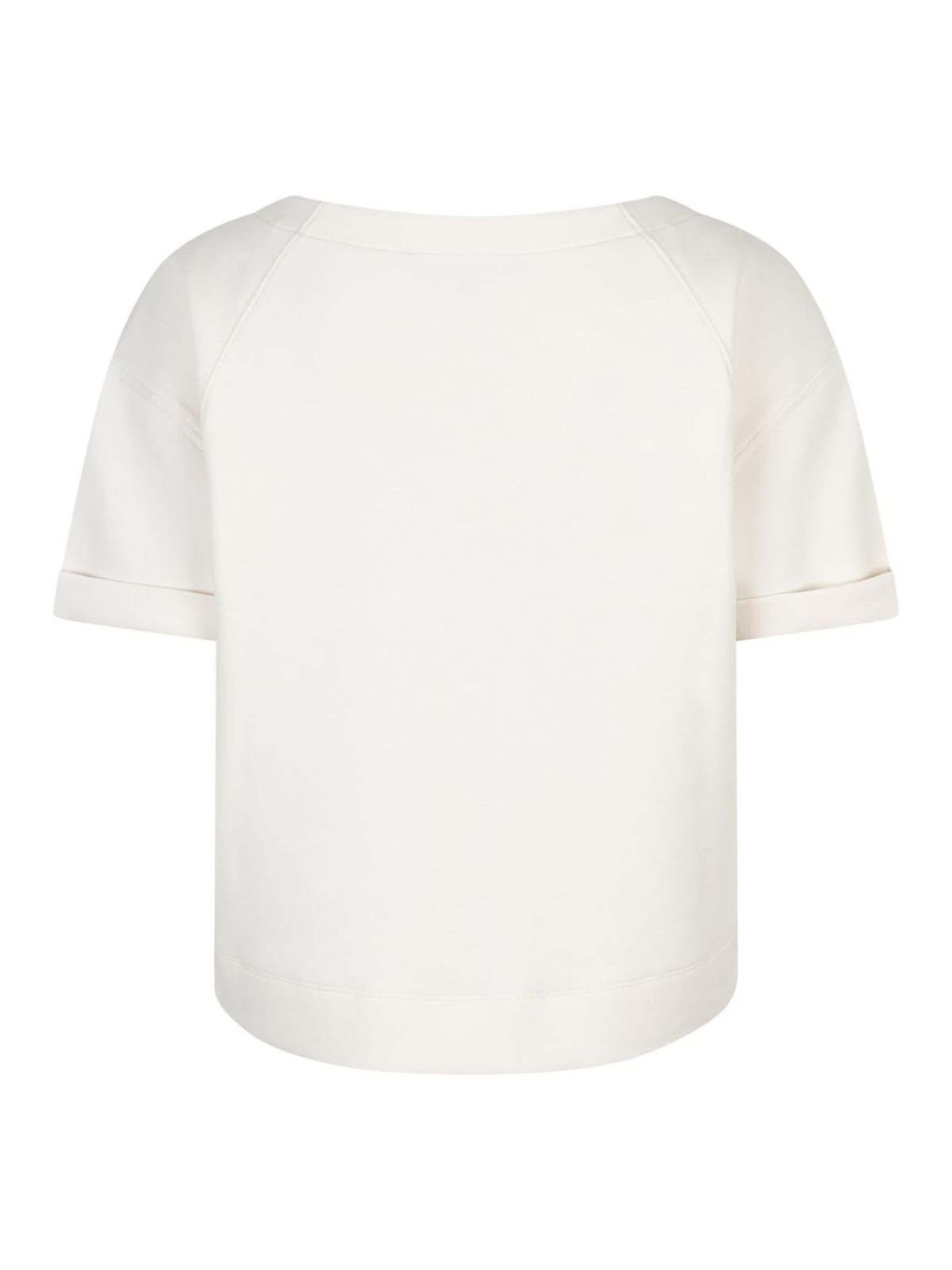 Red Button Shirt 'Red Button Skyler scuba ecru' in Beige