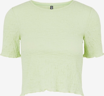 PIECES - Camiseta 'Harlow' en verde: frente