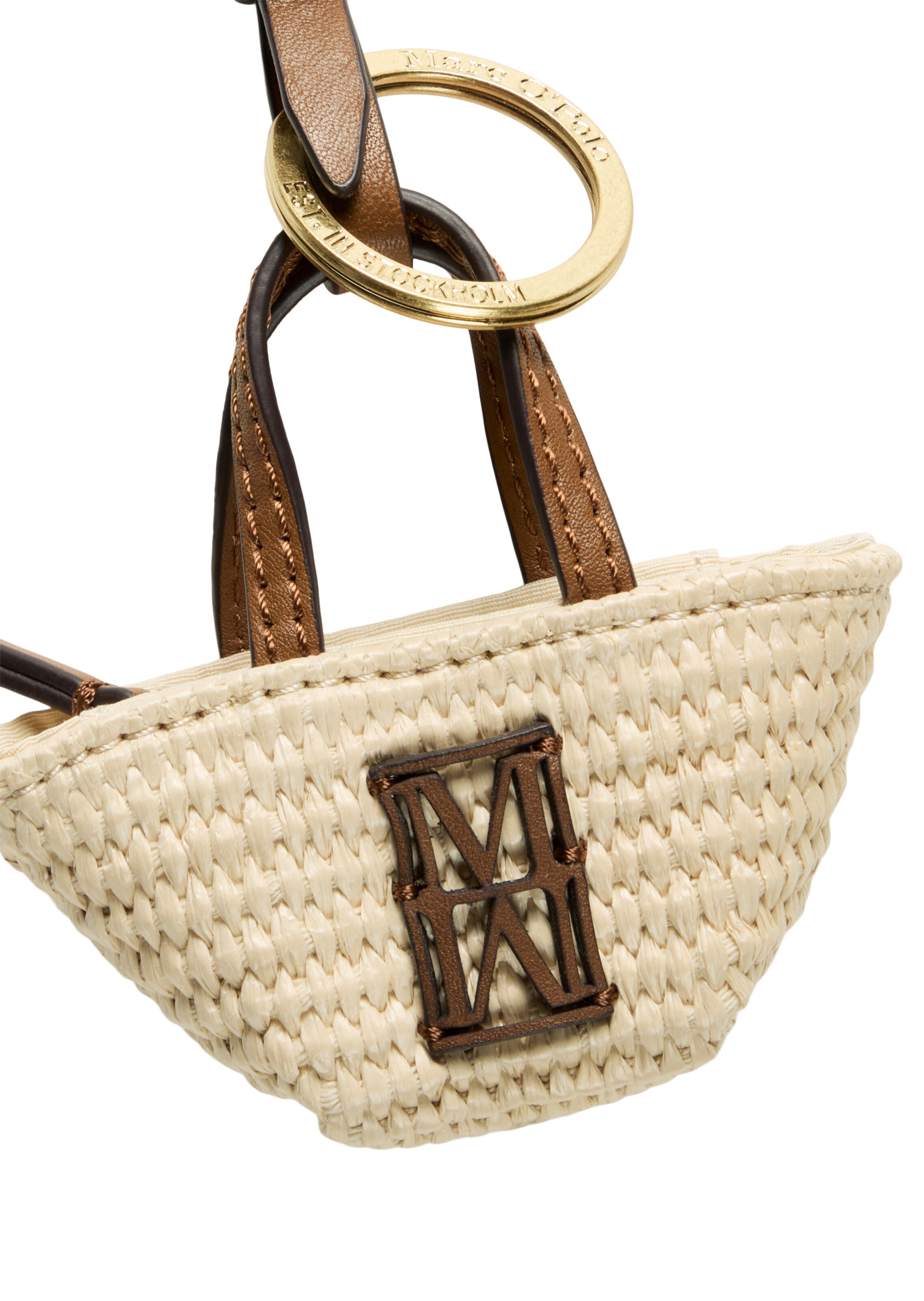 Marc O'Polo Sleutelhanger in Bruin