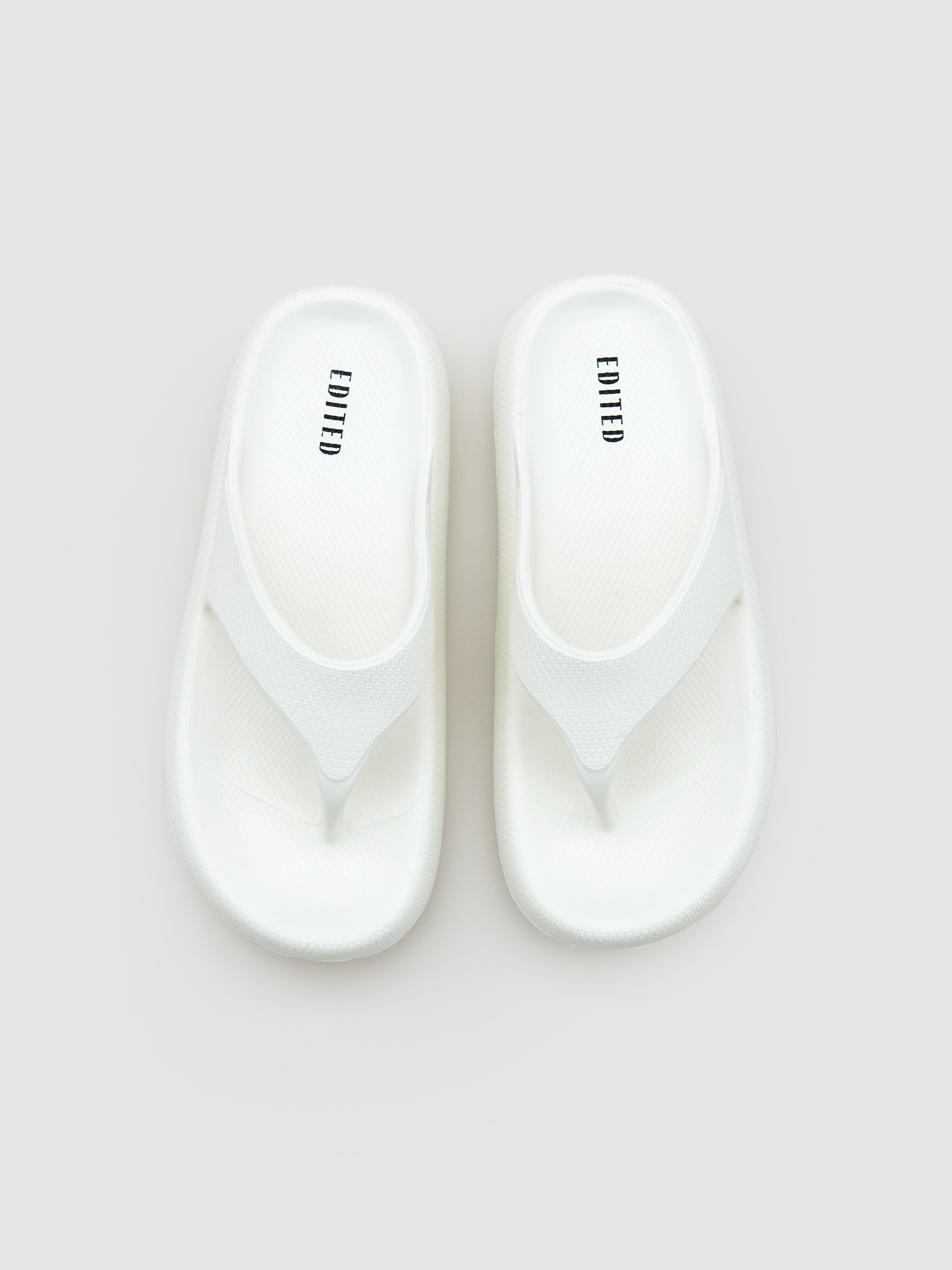 EDITED Produkte Zehentrenner 'Rasheed' weiß