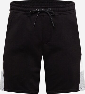 JACK & JONES Trousers in Black: front