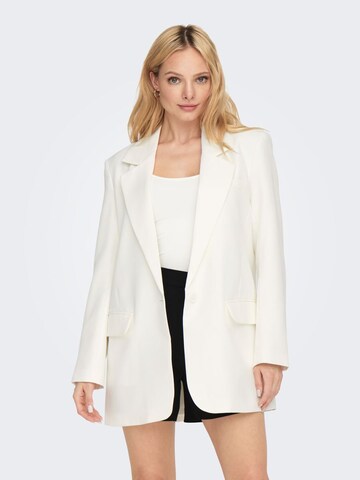 ONLY - Blazer 'Lana-Berry' en blanco: frente