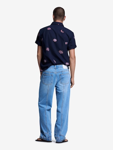 Desigual Wide Leg Farkut värissä sininen