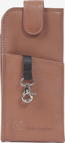 keycabins Brillenetui 'Specs - 01' in Braun: Vorderseite