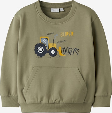 zaļš NAME IT Sportisks džemperis 'NMMVUGO': no priekšpuses