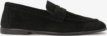 Slipper di Kazar in nero: frontale