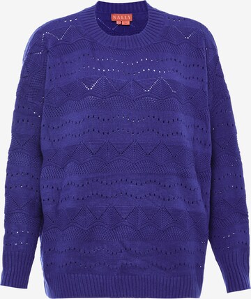 NALLY Sweater in Blue: front