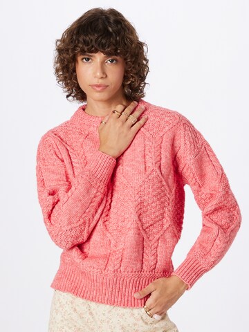 FRNCH PARIS Sweater 'Julia' in Red: front