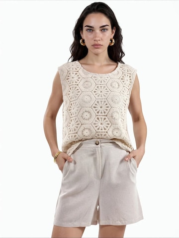 Abito da casa di MSN Collection in beige: frontale