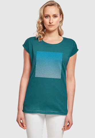 T-shirt 'Summer - Wavy' Merchcode en bleu : devant