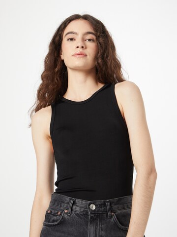 DRYKORN Top 'OLINA' in Black: front