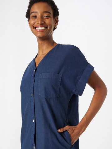 Monki Shirt Dress in Blue