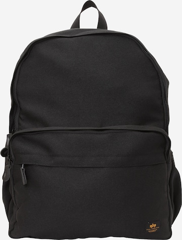 juoda ALPHA INDUSTRIES Kuprinė: priekis
