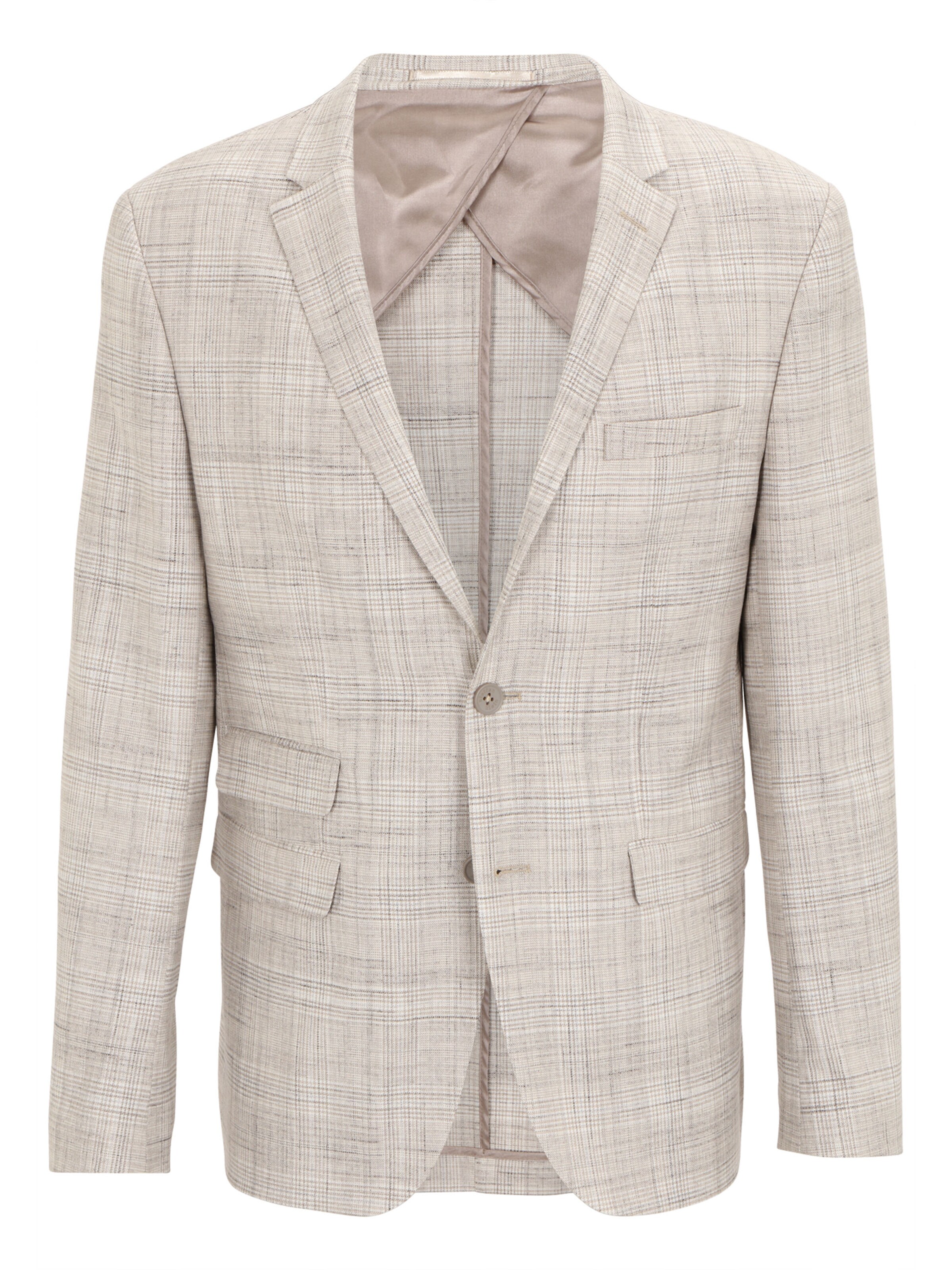 Steffen Klein Slim fit Blazer in Beige: front