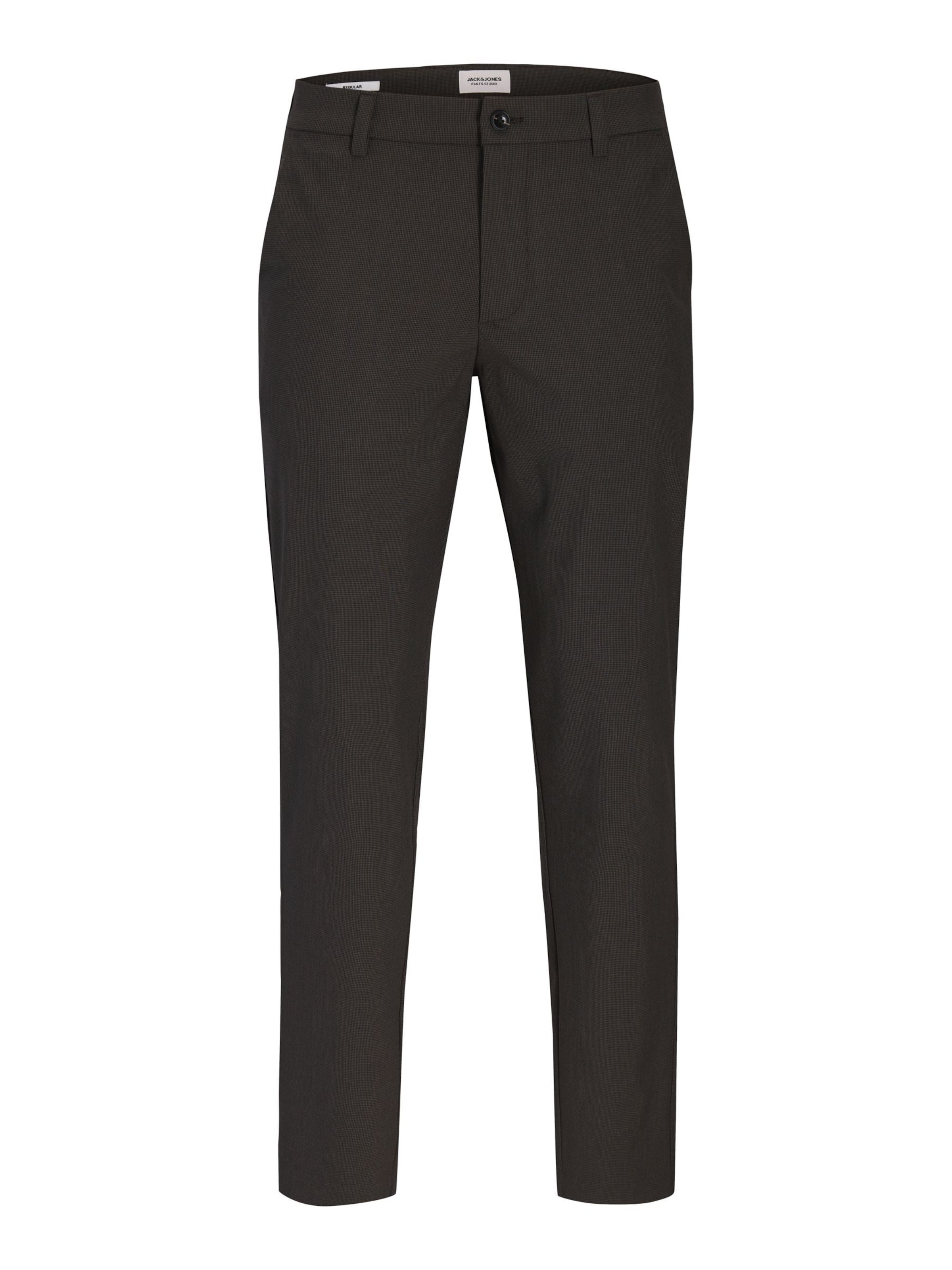 JACK & JONES - Pantalón chino 'JPSTollie Connor' en marrón: frente