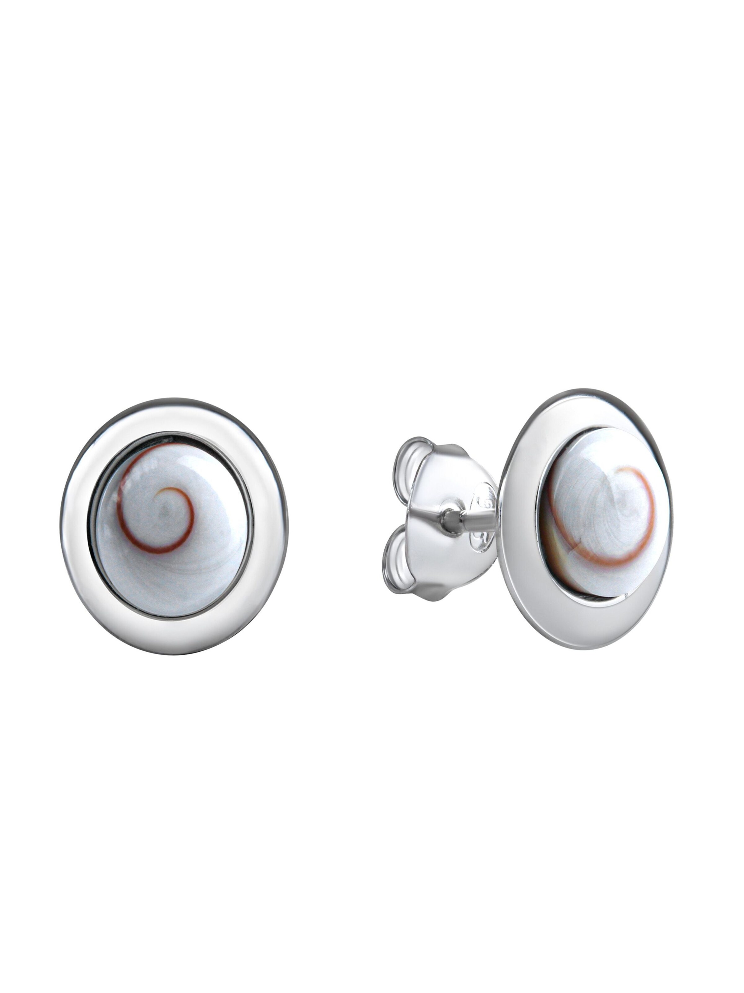 Boucles d'oreilles Zeeme en blanc