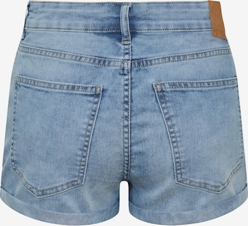 PIECES Regular Shorts 'KIGGY' in Blau