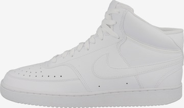 Baskets hautes 'Court Visin Next Nature' Nike Sportswear en blanc