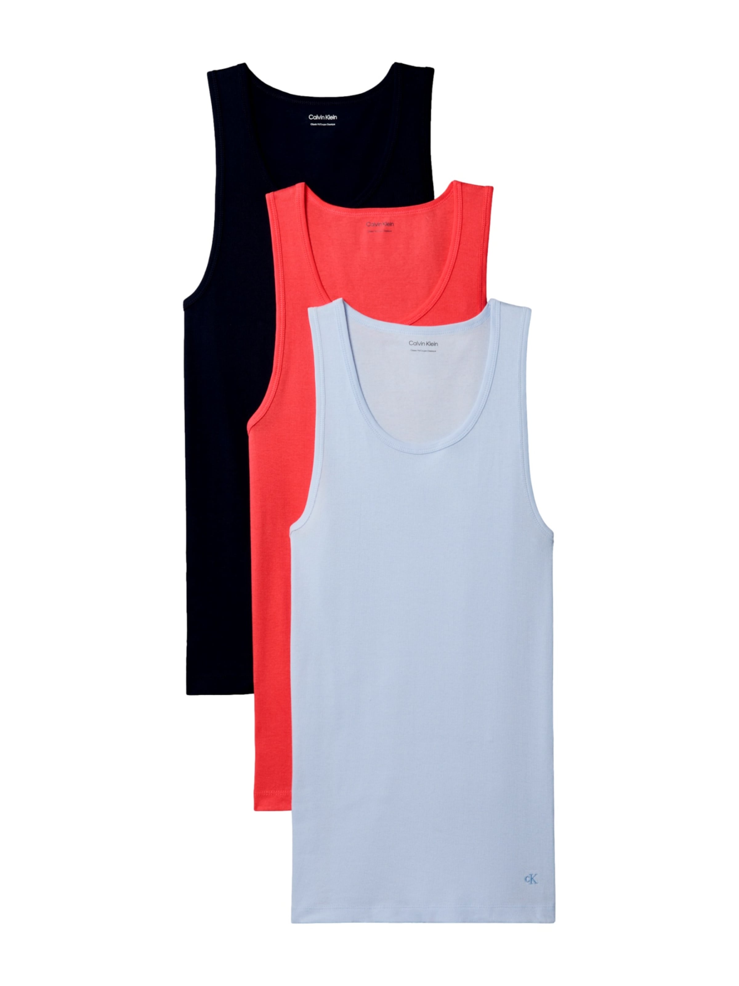 Maillot de corps Calvin Klein en rouge : devant