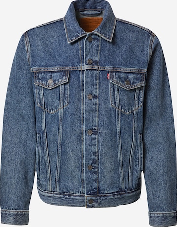 Veste mi-saison 'The Trucker Jacket' LEVI'S ® en bleu : devant