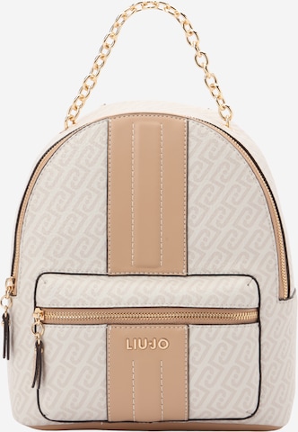Sac à dos Liu Jo en beige : devant