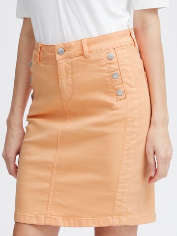 Fransa - Falda 'LOMAX' en naranja: frente