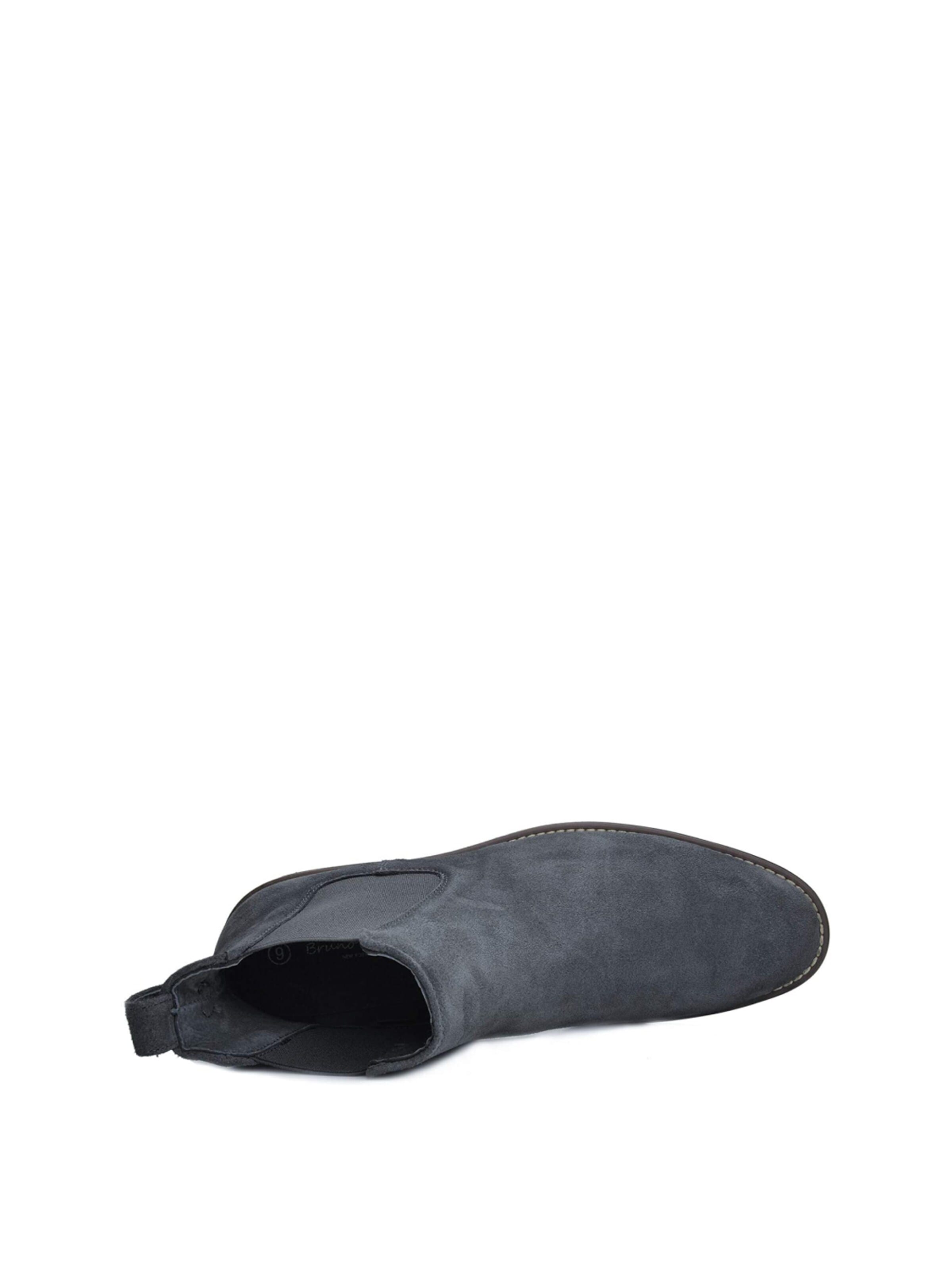 Bruno Marc Chelsea Boots in Grey