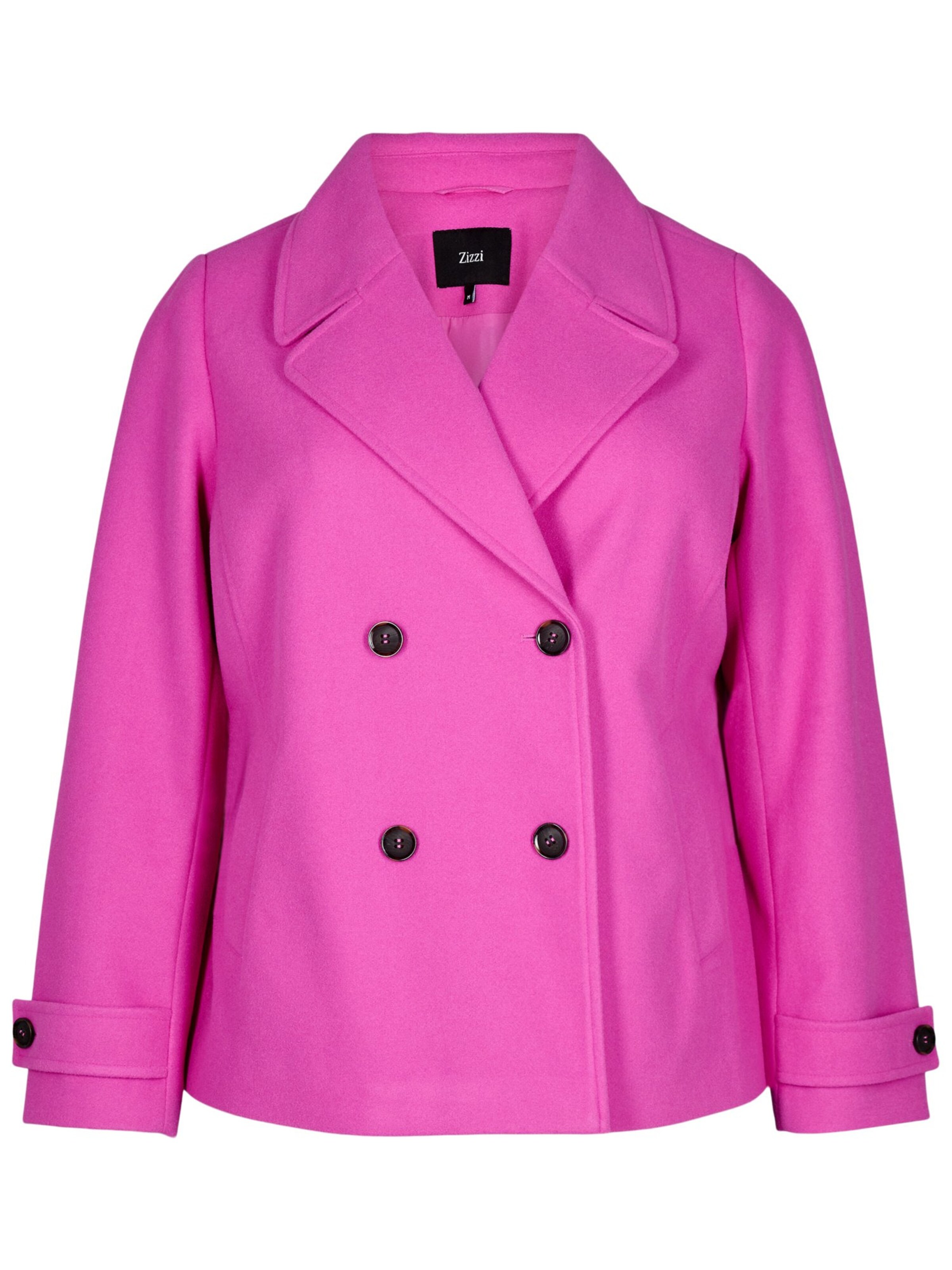 rožinė Zizzi Demisezoninis paltas 'MSASHA': priekis