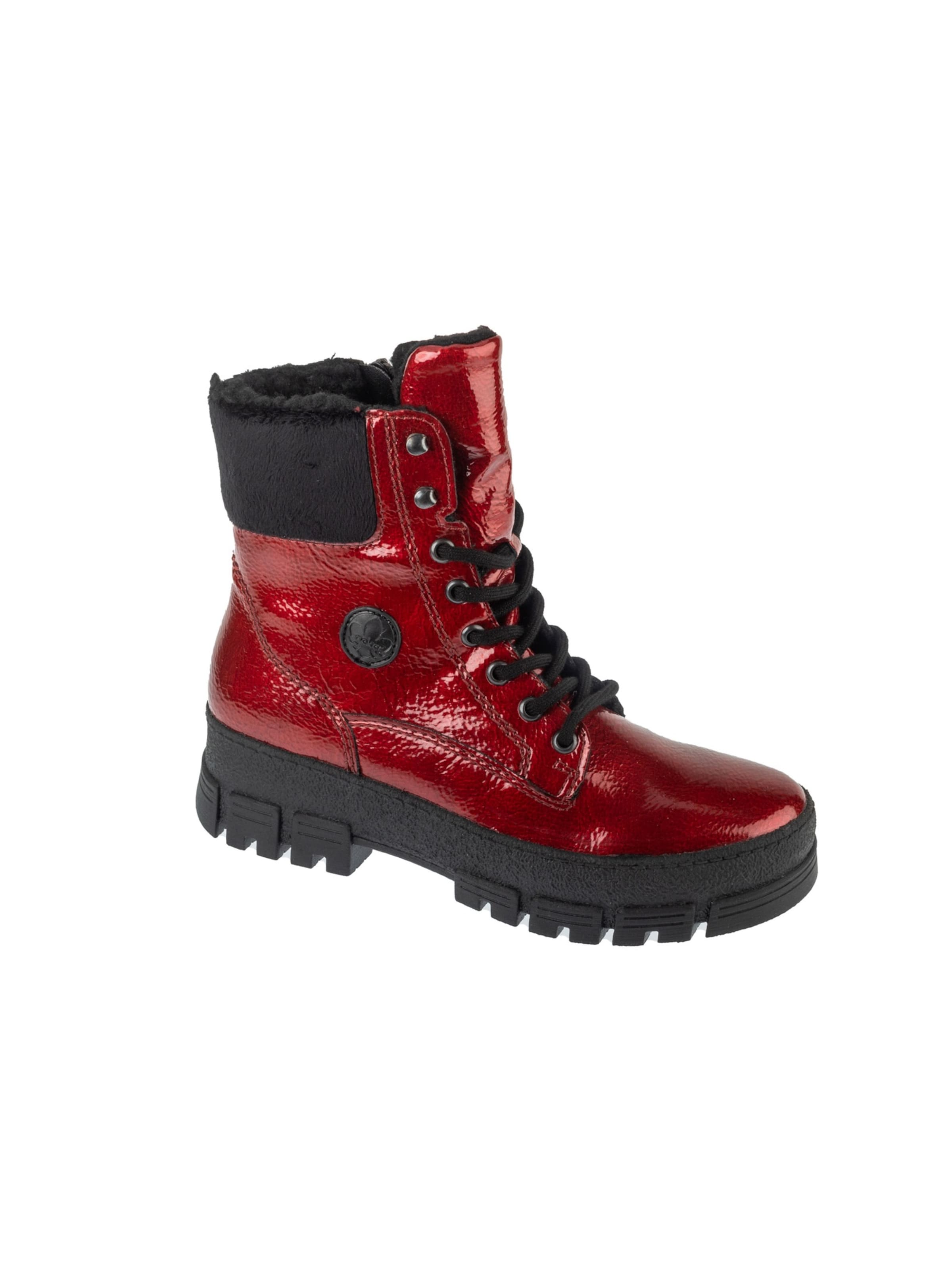 Rieker Schnürstiefel‌‌ in Rot: Vorderseite