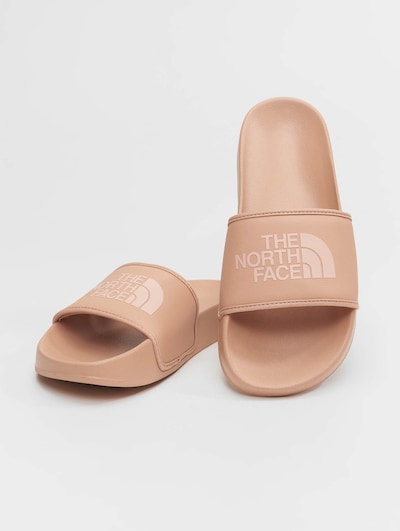 THE NORTH FACE Claquettes / Tongs 'Basecamp Slide III' en crème / poudre, Vue avec produit