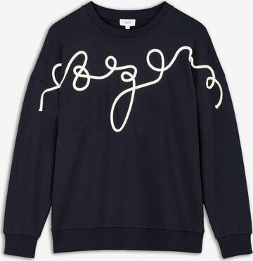 Twist Sweatshirt in Blauw: voorkant