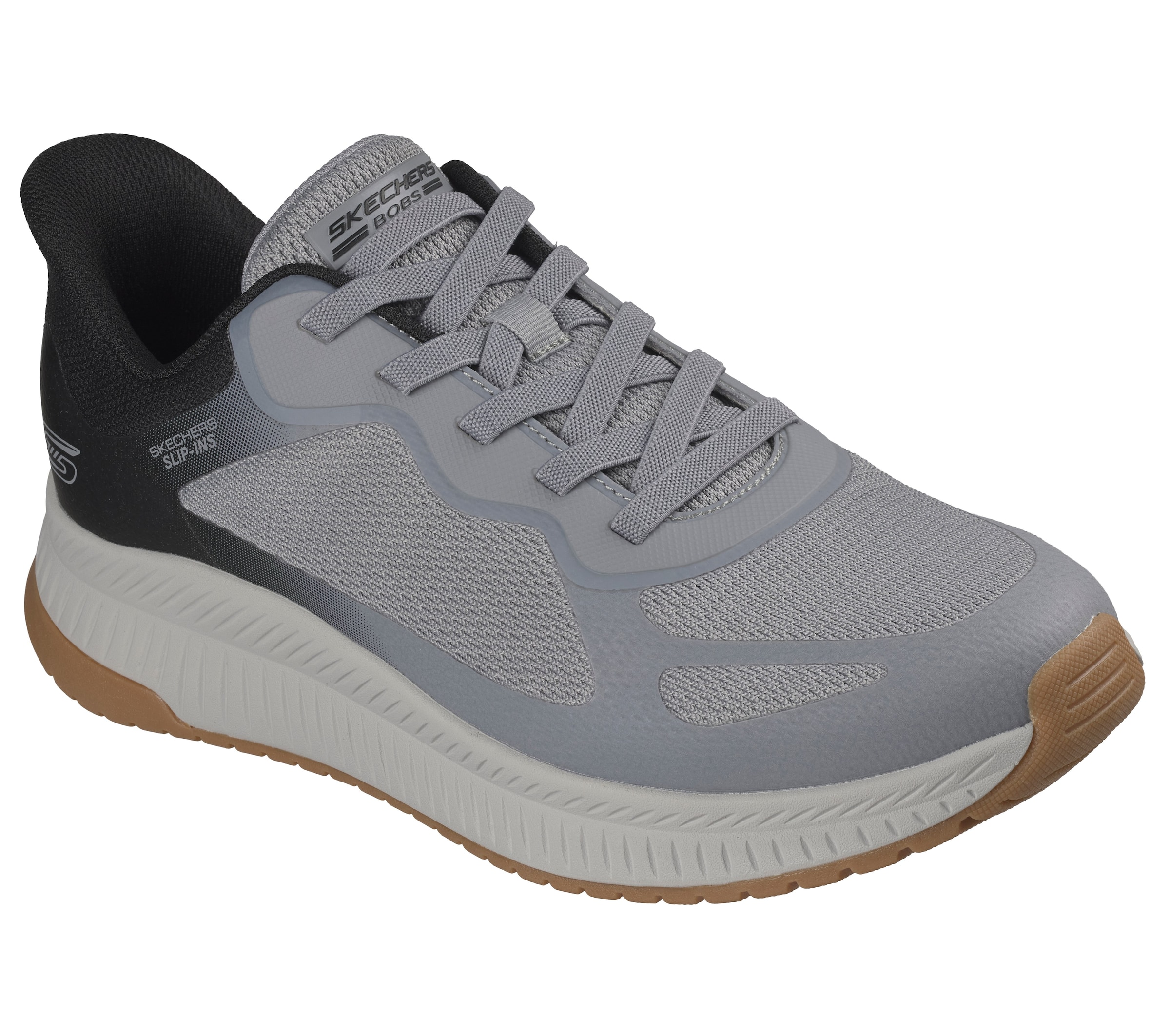SKECHERS Slip-Ons 'Bobs Squad 4' in Grey