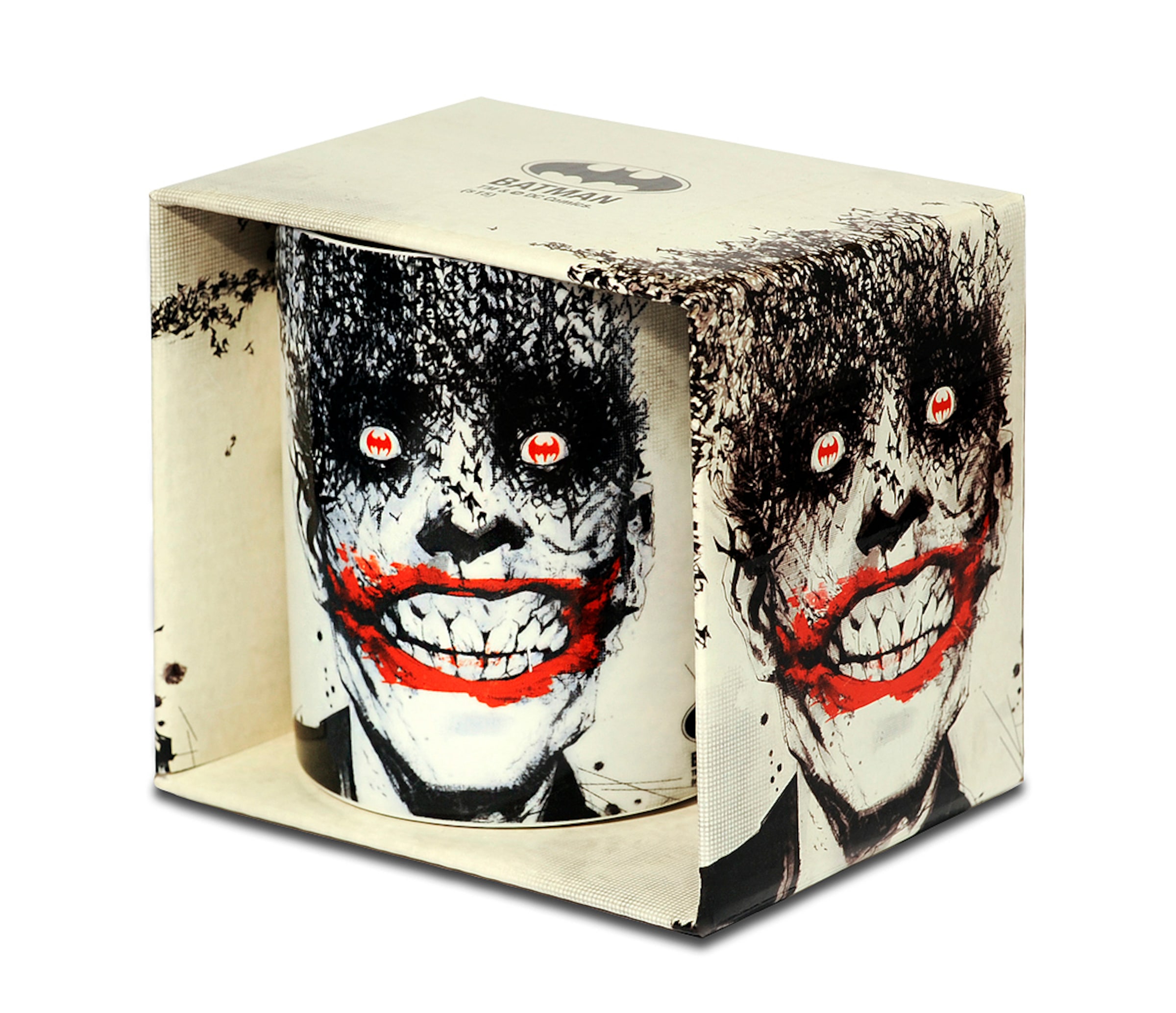 LOGOSHIRT Tasse 'Joker' in Mischfarben