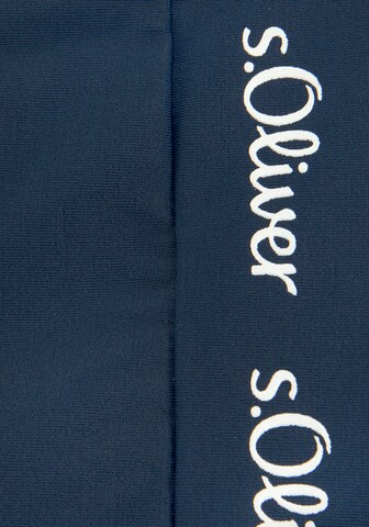 s.Oliver Badeshorts in Blau