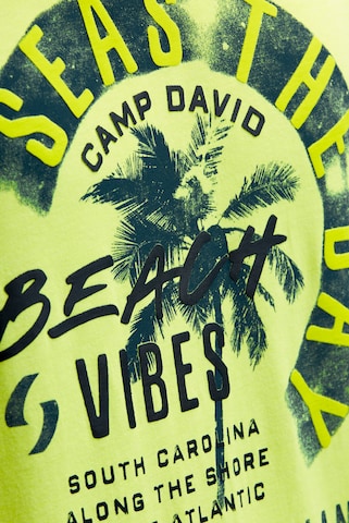 CAMP DAVID Shirt in Yellow