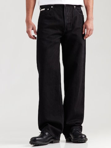 Calvin Klein Jeans Baggy Jeans 'CLASSIC' in Black: front