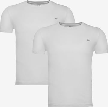 DIESEL - Camiseta en blanco: frente