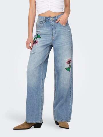 ONLY - Pierna ancha Vaquero 'ONLHOPE' en azul: frente