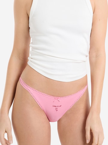 String 'Graceful' di ETAM in rosa: frontale