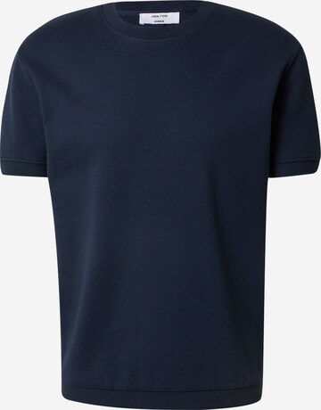 DAN FOX APPAREL Shirt 'Christos' in Blauw: voorkant