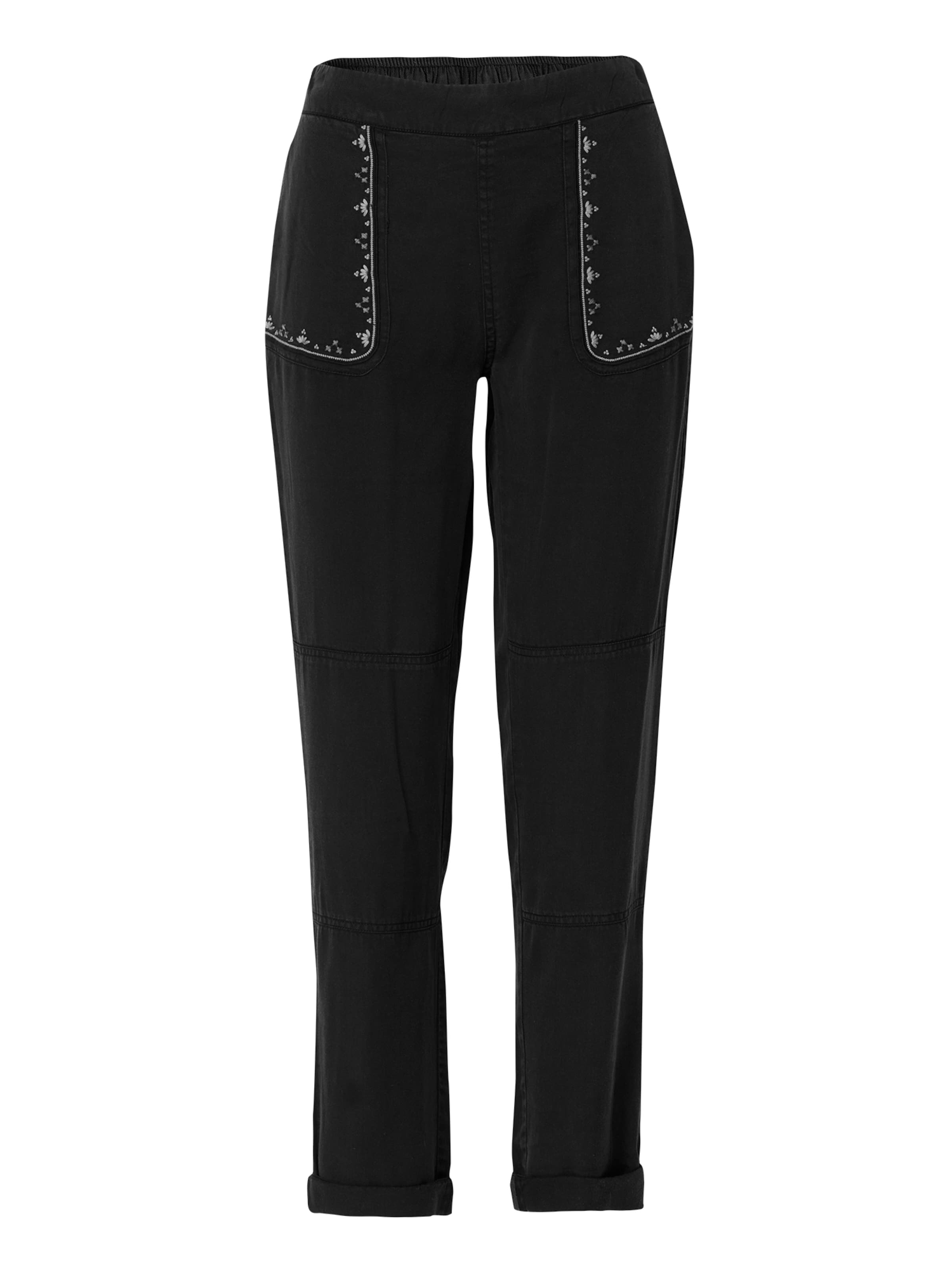 Regular Pantalon KOROSHI en noir : devant