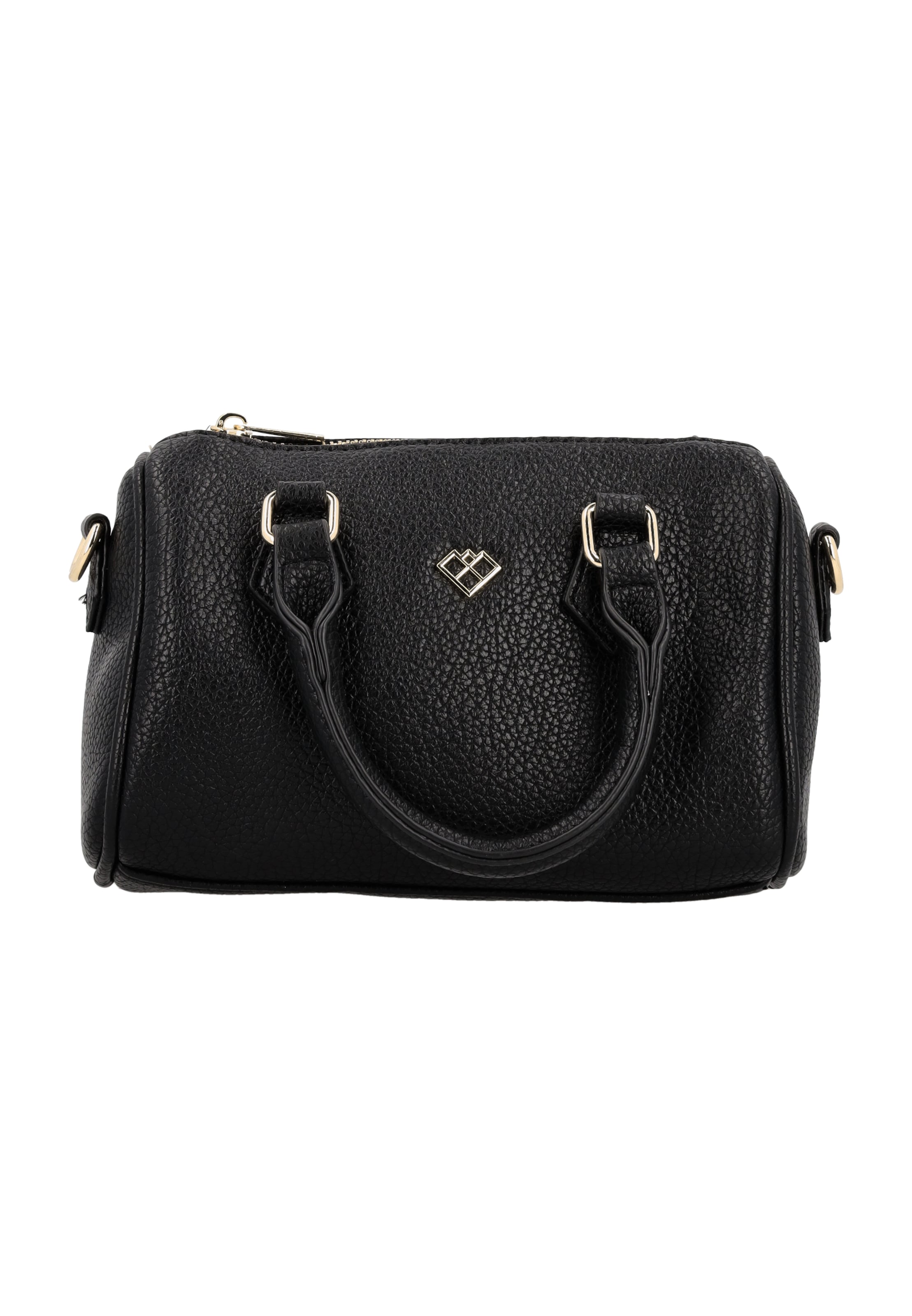 faina Дамска чанта в черно: отпред