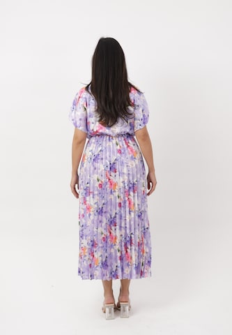 Elara Dress in Purple