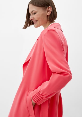 Manteau mi-saison s.Oliver BLACK LABEL en rose