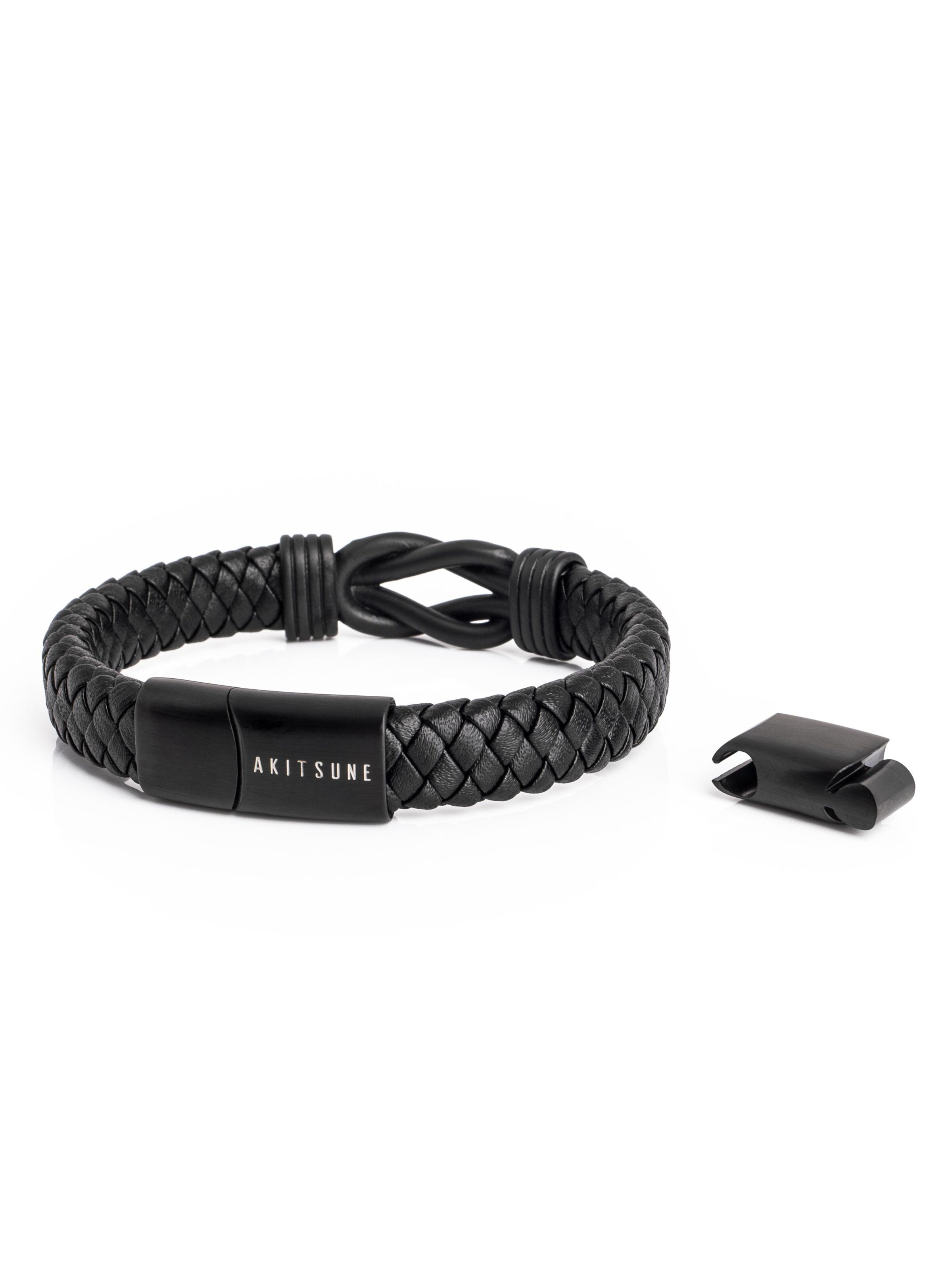 Akitsune Bracelet 'Serpent' in Black