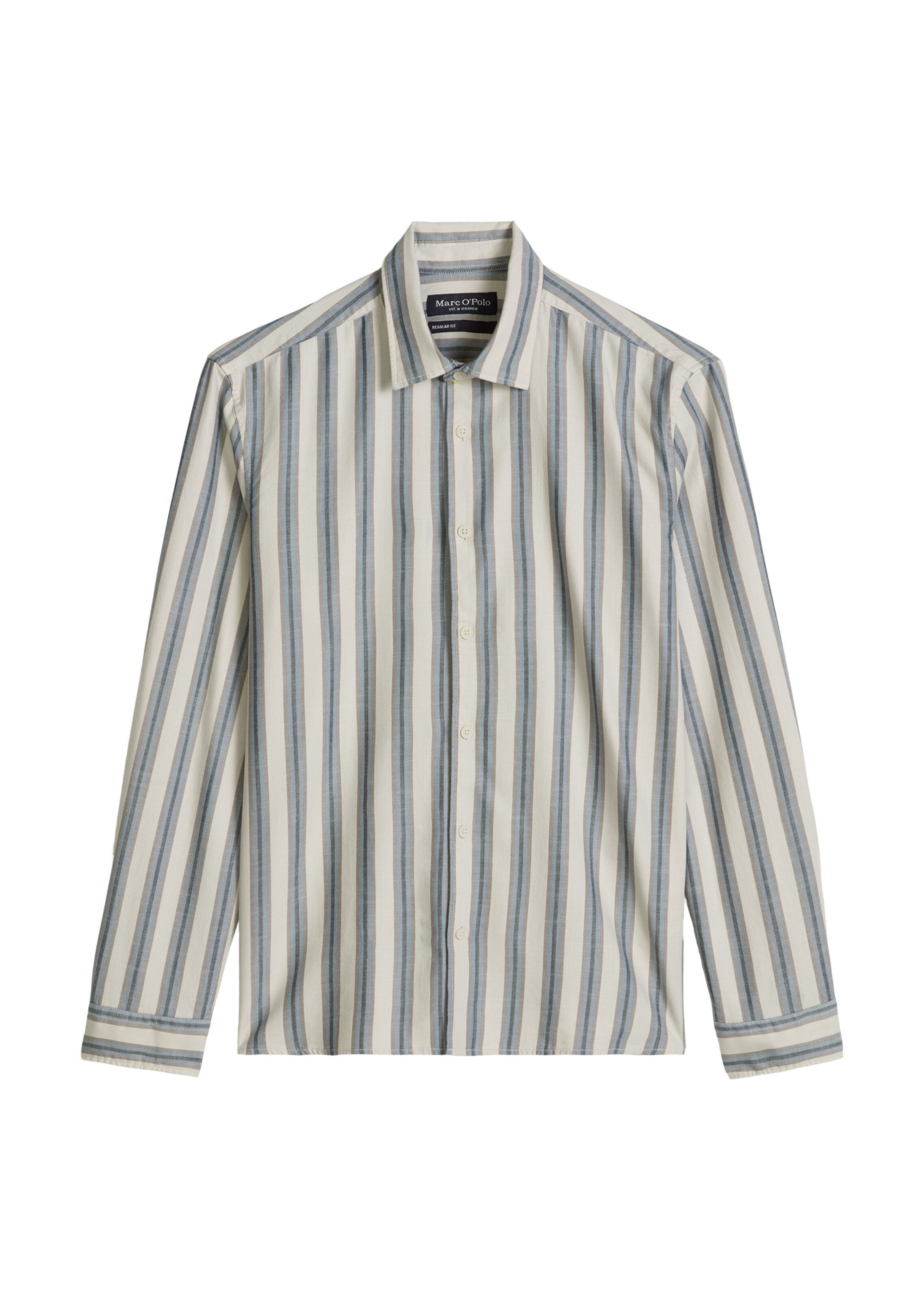 Marc O'Polo Regular Fit Hemd in Weiß: Vorderseite