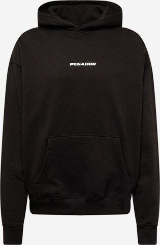 Pegador Sweatshirt 'COLNE' in Zwart: voorkant