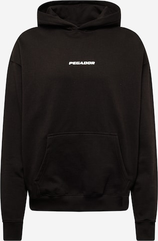 Pegador - Sudadera 'COLNE' en negro: frente